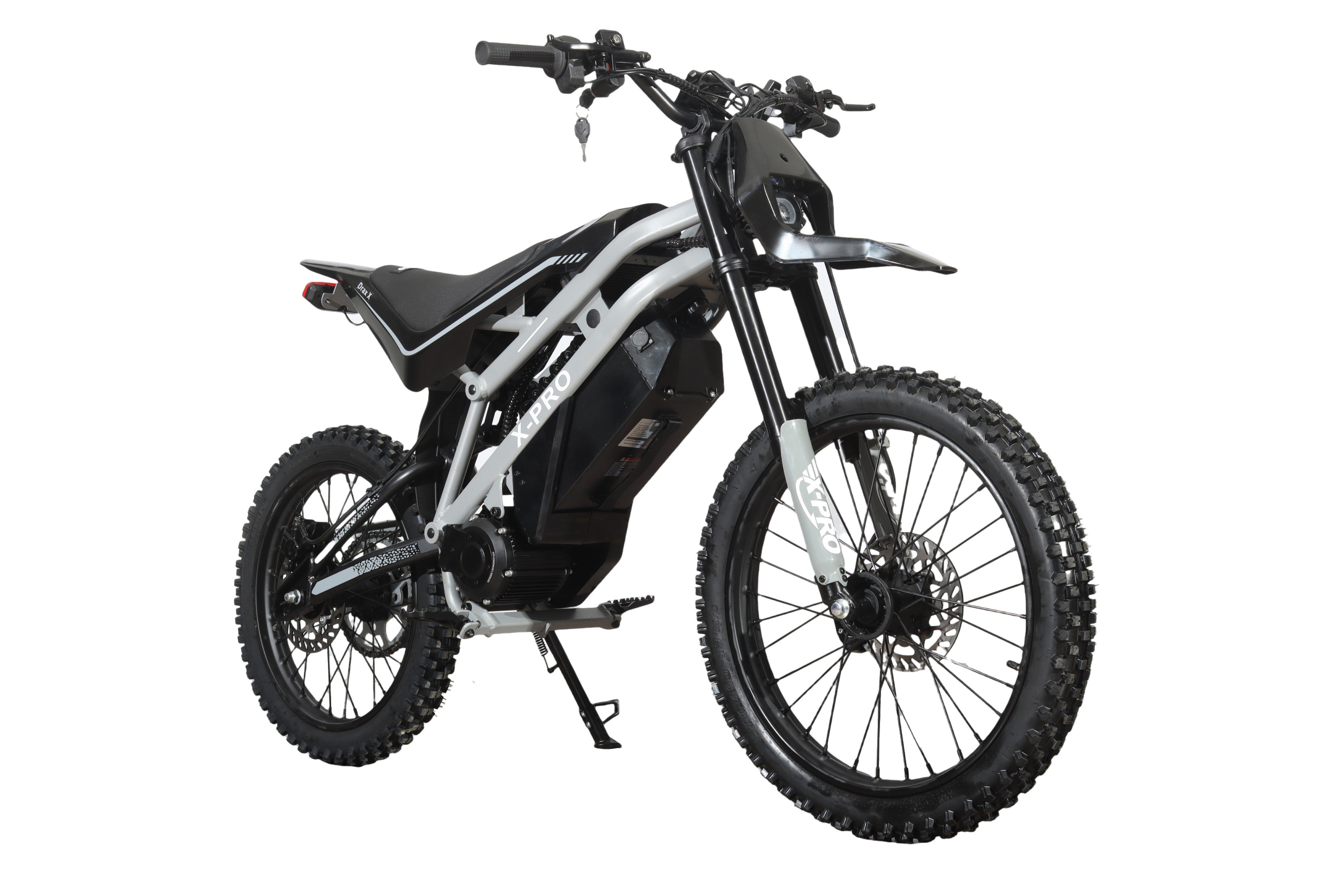 Free Shipping! X-PRO Drax X 4200W Electric Dirt Bike for Adults & Teens - Powerful Brushless Motor,19"/17" Off-Road Tires, Dual Braking &Suspension,LED Headlight,Heavy Duty Electric Dirt Bike for All Terrain