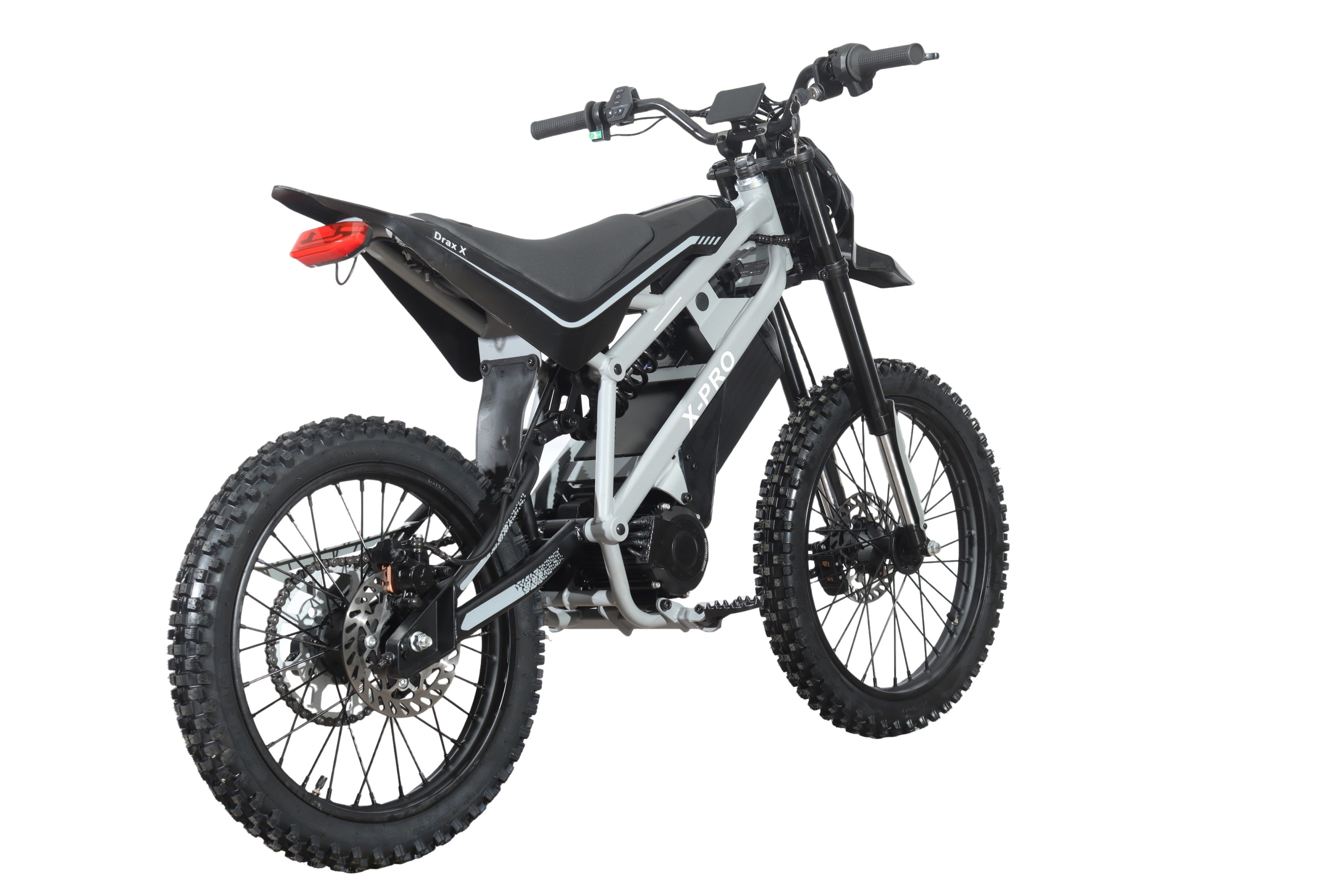 Free Shipping! X-PRO Drax X 4200W Electric Dirt Bike for Adults & Teens - Powerful Brushless Motor,19"/17" Off-Road Tires, Dual Braking &Suspension,LED Headlight,Heavy Duty Electric Dirt Bike for All Terrain
