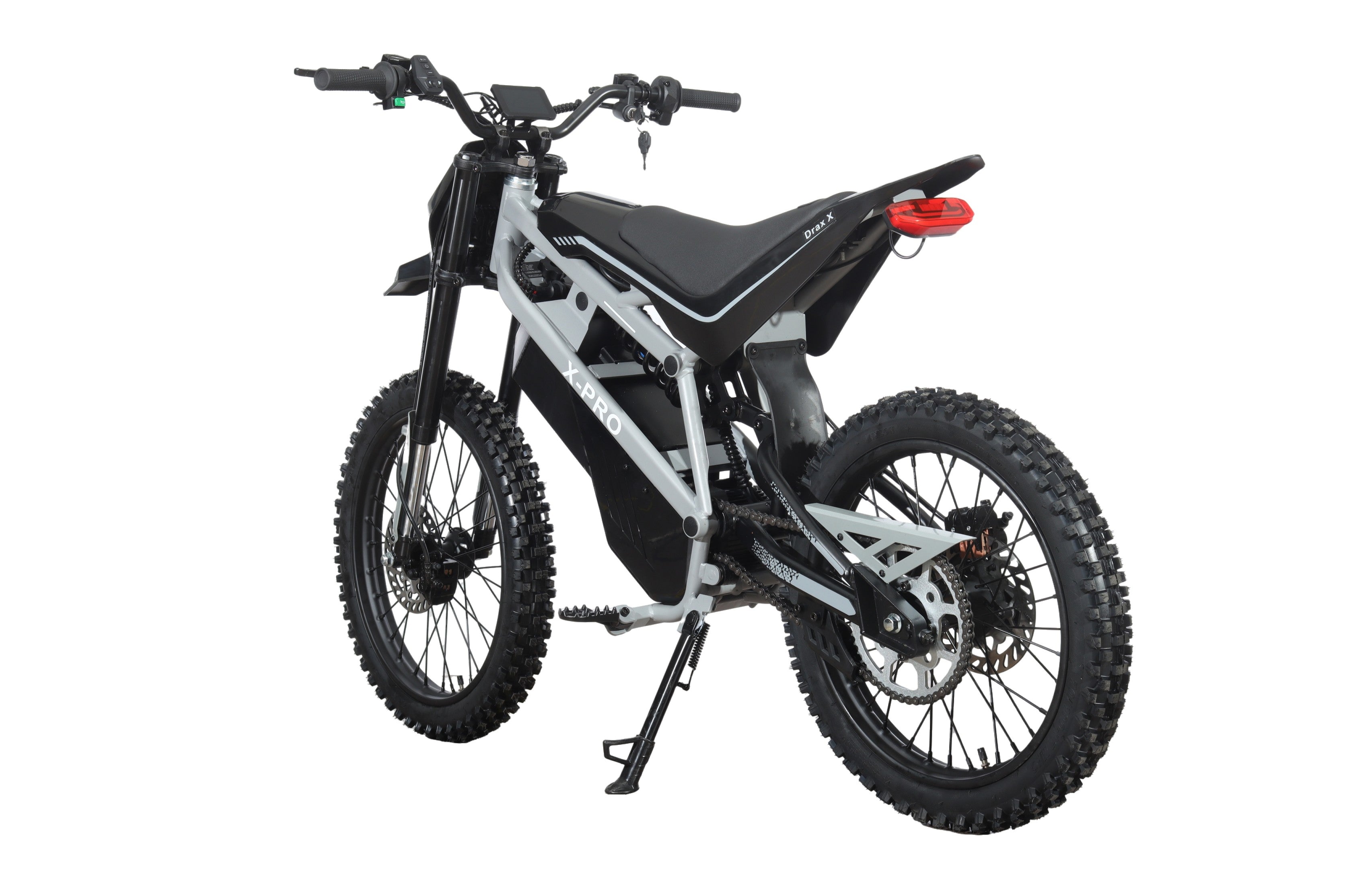 Free Shipping! X-PRO Drax X 4200W Electric Dirt Bike for Adults & Teens - Powerful Brushless Motor,19"/17" Off-Road Tires, Dual Braking &Suspension,LED Headlight,Heavy Duty Electric Dirt Bike for All Terrain