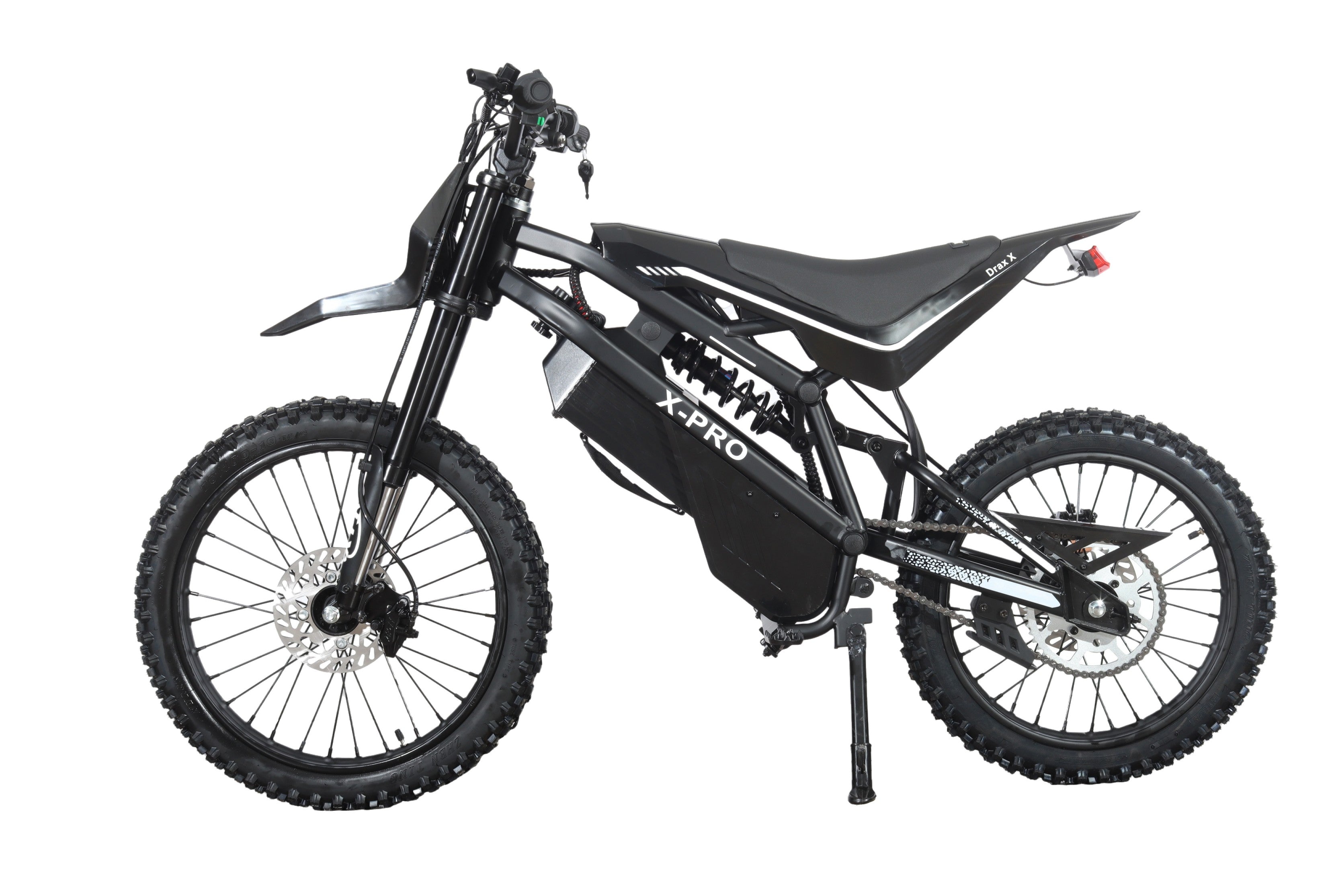 Free Shipping! X-PRO Drax X 4200W Electric Dirt Bike for Adults & Teens - Powerful Brushless Motor,19"/17" Off-Road Tires, Dual Braking &Suspension,LED Headlight,Heavy Duty Electric Dirt Bike for All Terrain