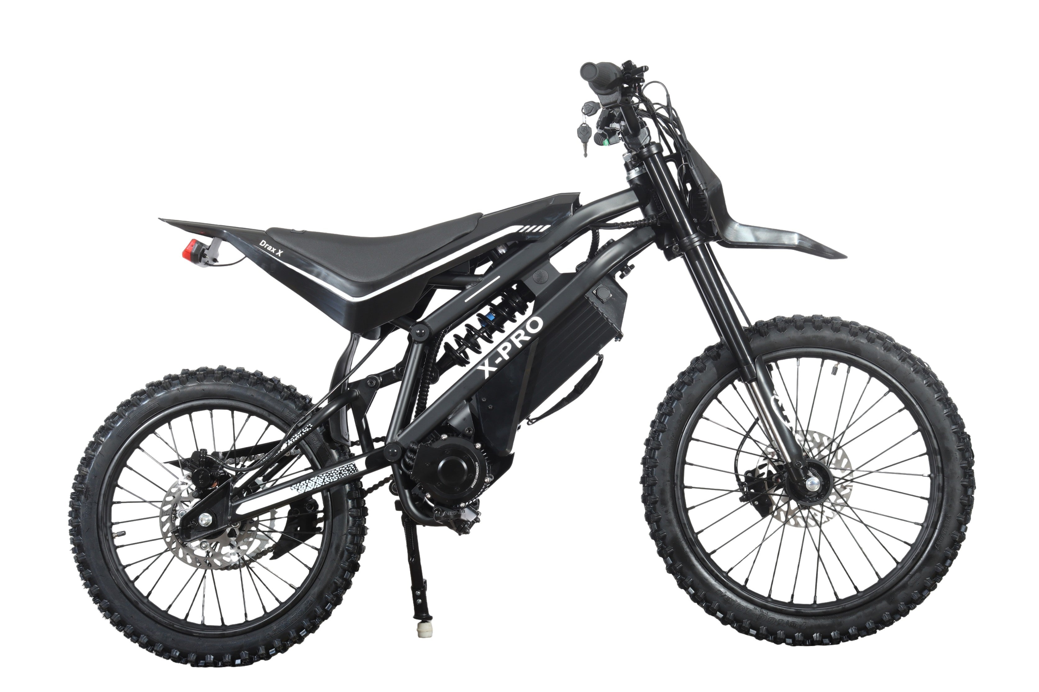 Free Shipping! X-PRO Drax X 4200W Electric Dirt Bike for Adults & Teens - Powerful Brushless Motor,19"/17" Off-Road Tires, Dual Braking &Suspension,LED Headlight,Heavy Duty Electric Dirt Bike for All Terrain