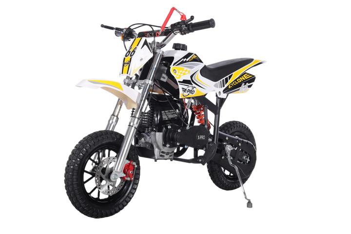 Free Shipping! X-PRO Cyclone 40cc Mini Dirt Bike With Hand Pull Start! Chain Drive, Disc Brakes!