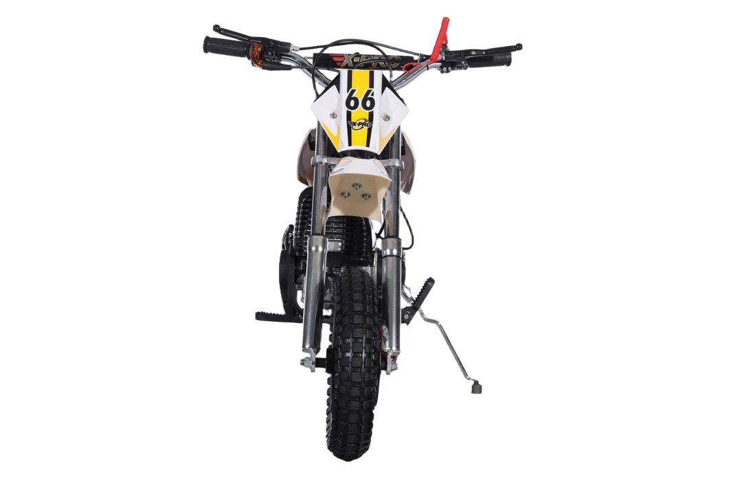 Free Shipping! X-PRO Cyclone 40cc Mini Dirt Bike With Hand Pull Start! Chain Drive, Disc Brakes!