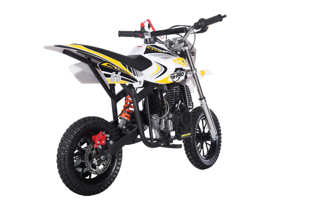 Free Shipping! X-PRO Cyclone 40cc Mini Dirt Bike With Hand Pull Start! Chain Drive, Disc Brakes!