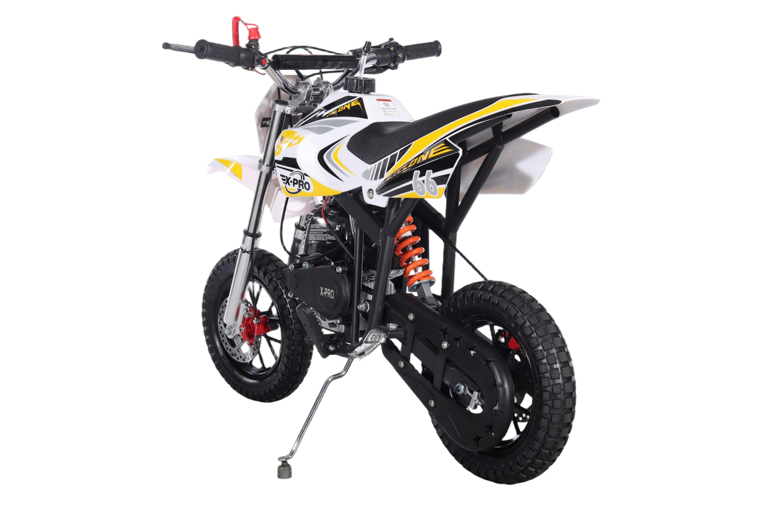Free Shipping! X-PRO Cyclone 40cc Mini Dirt Bike With Hand Pull Start! Chain Drive, Disc Brakes!