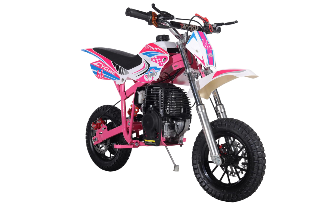 Free Shipping! X-PRO Cyclone 40cc Mini Dirt Bike With Hand Pull Start! Chain Drive, Disc Brakes!