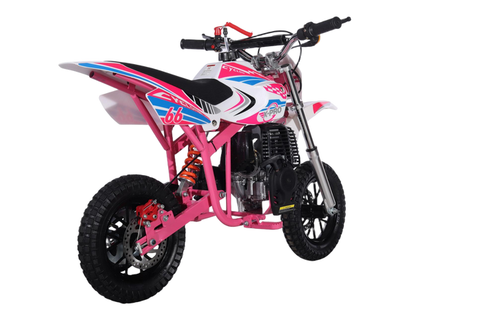 Free Shipping! X-PRO Cyclone 40cc Mini Dirt Bike With Hand Pull Start! Chain Drive, Disc Brakes!