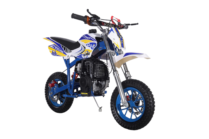 Free Shipping! X-PRO Cyclone 40cc Mini Dirt Bike With Hand Pull Start! Chain Drive, Disc Brakes!
