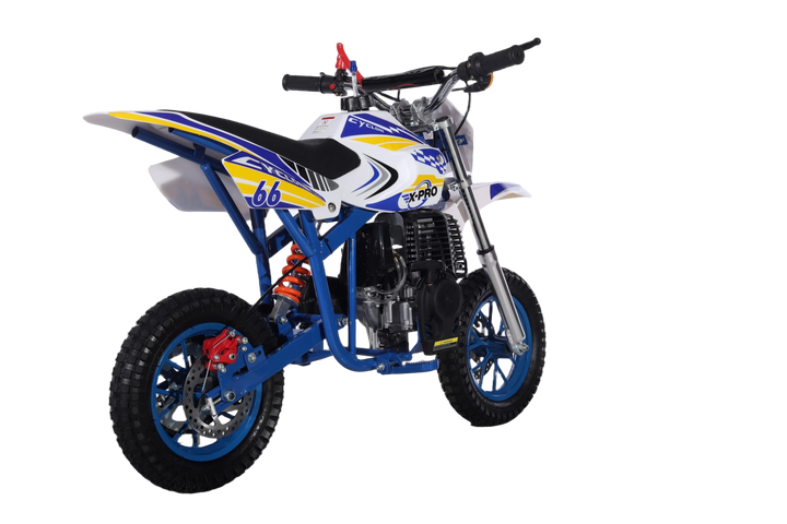 Free Shipping! X-PRO Cyclone 40cc Mini Dirt Bike With Hand Pull Start! Chain Drive, Disc Brakes!