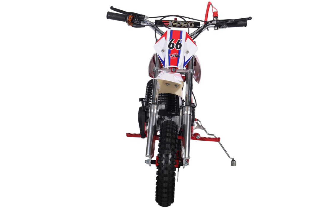 Free Shipping! X-PRO Cyclone 40cc Mini Dirt Bike With Hand Pull Start! Chain Drive, Disc Brakes!
