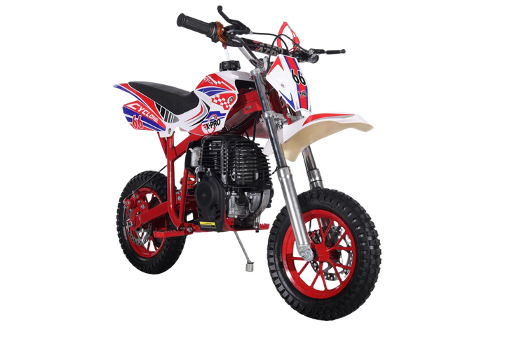 Free Shipping! X-PRO Cyclone 40cc Mini Dirt Bike With Hand Pull Start! Chain Drive, Disc Brakes!