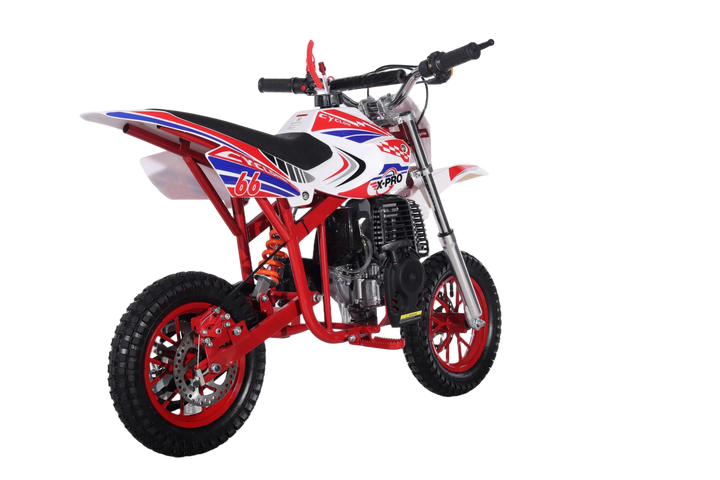 Free Shipping! X-PRO Cyclone 40cc Mini Dirt Bike With Hand Pull Start! Chain Drive, Disc Brakes!