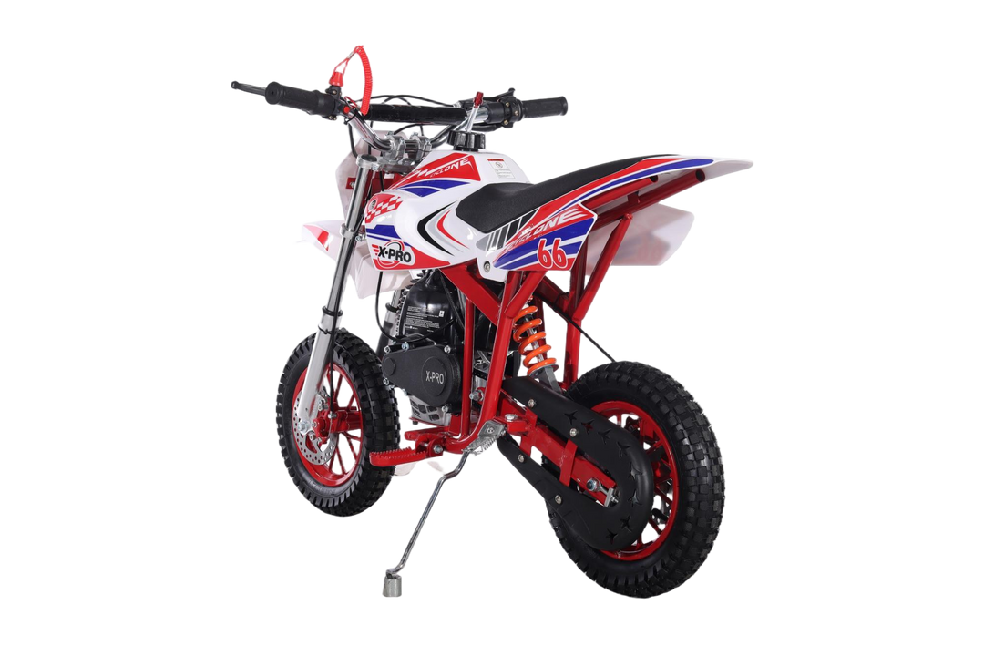 Free Shipping! X-PRO Cyclone 40cc Mini Dirt Bike With Hand Pull Start! Chain Drive, Disc Brakes!