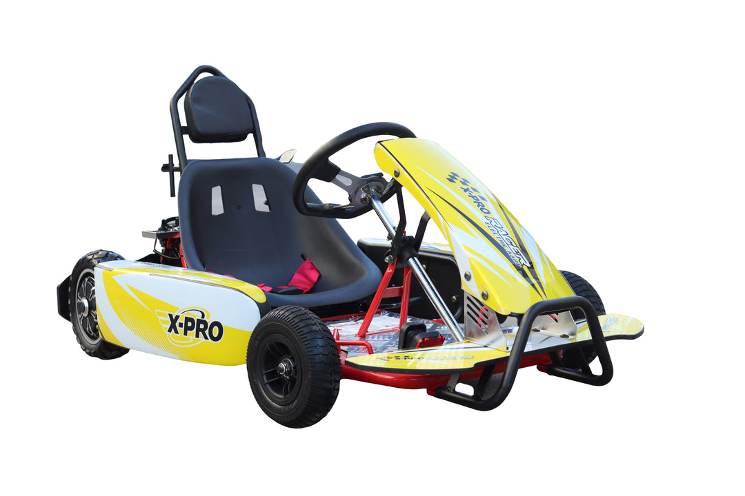 Free Shipping! X-PRO Rambler 700W 350W*2 Kids Electric Go Kart with Reverse and Disc Brake! 6in Tires!