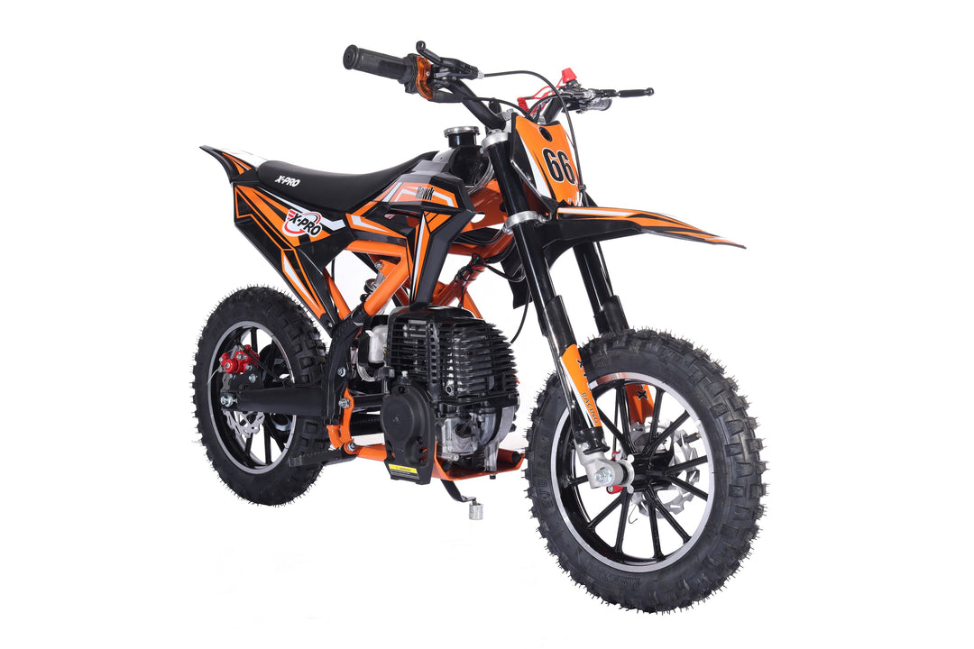 Free Shipping! X-Pro Brand New Hawk 40cc Gas Power Mini Pit Dirt Bike, 4 Stroke engine, Pull Start, 10in Wheels