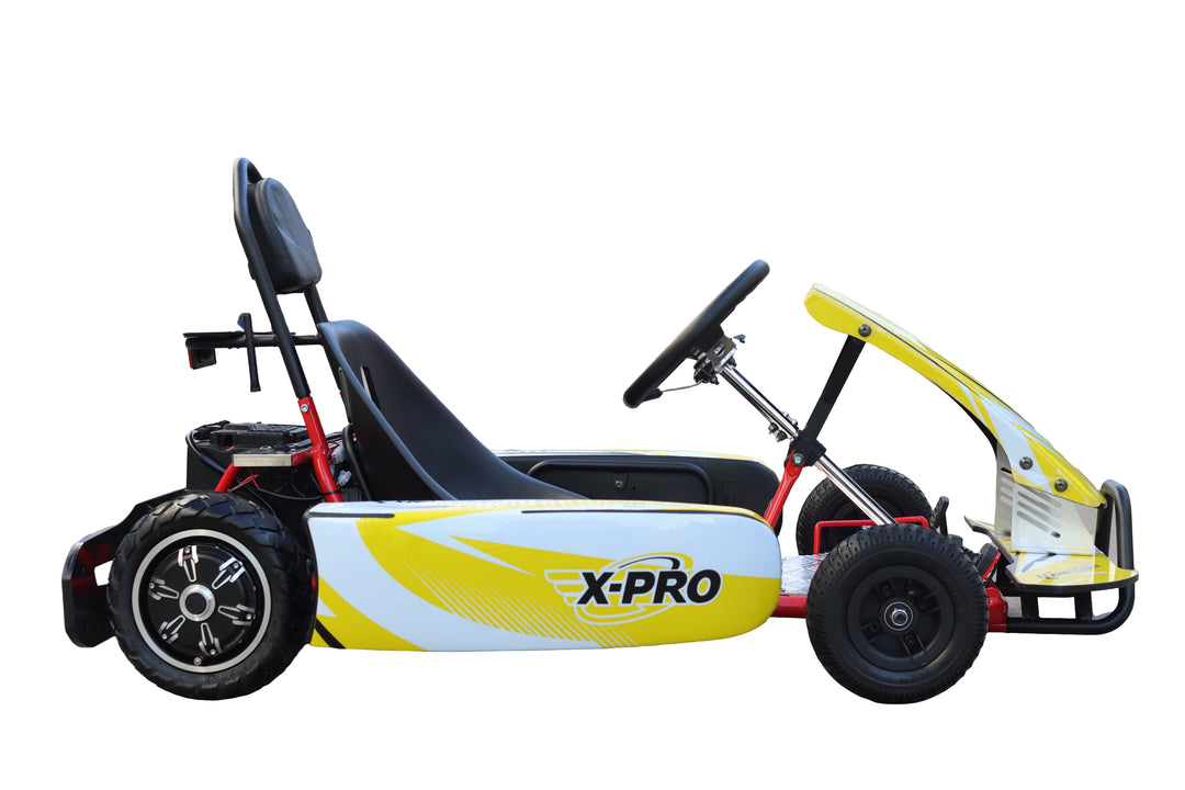 Free Shipping! X-PRO Rambler 700W 350W*2 Kids Electric Go Kart with Reverse and Disc Brake! 6in Tires!