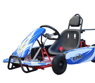 Free Shipping! X-PRO Rambler 700W 350W*2 Kids Electric Go Kart with Reverse and Disc Brake! 6in Tires!