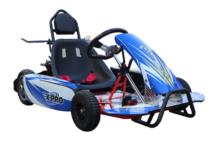 Free Shipping! X-PRO Rambler 700W 350W*2 Kids Electric Go Kart with Reverse and Disc Brake! 6in Tires!
