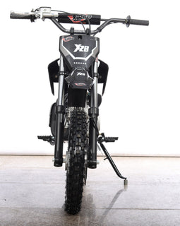 Free Shipping! X-PRO X28 110cc Dirt Bike with Semi-Automatic Transmission, Kick Start, Big 14in/12in Tires! Cradle Type Steel Tube Frame!
