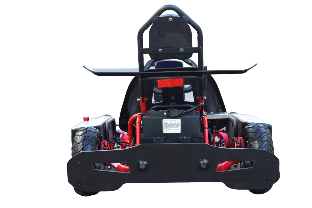Free Shipping! X-PRO Rambler 700W 350W*2 Kids Electric Go Kart with Reverse and Disc Brake! 6in Tires!