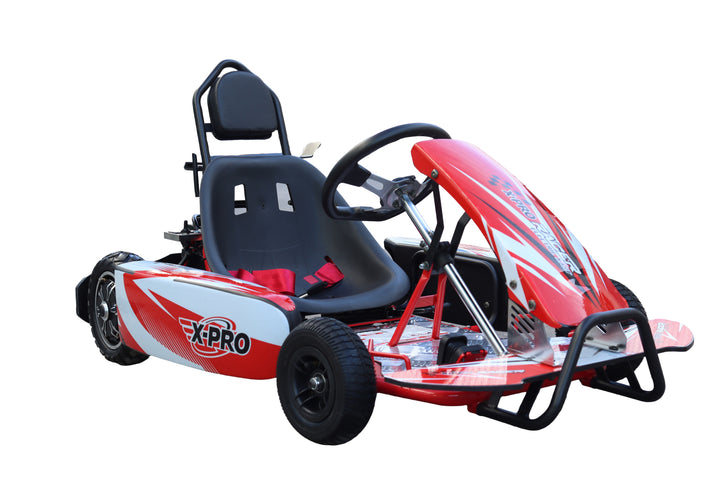 Free Shipping! X-PRO Rambler 700W 350W*2 Kids Electric Go Kart with Reverse and Disc Brake! 6in Tires!