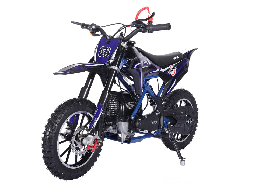 Free Shipping! X-PRO Hawk(New Decals) Mini Dirt Bike, Gas Power 4 Stroke Dirt Bike! 40CC Pull Start, 10in Wheels!