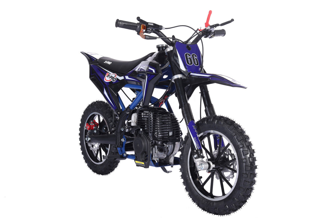 Free Shipping! X-Pro Brand New Hawk 40cc Gas Power Mini Pit Dirt Bike, 4 Stroke engine, Pull Start, 10in Wheels