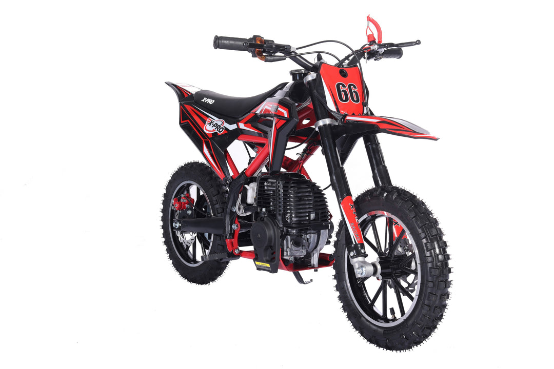 Free Shipping! X-PRO Hawk(New Decals) Mini Dirt Bike, Gas Power 4 Stroke Dirt Bike! 40CC Pull Start, 10in Wheels!