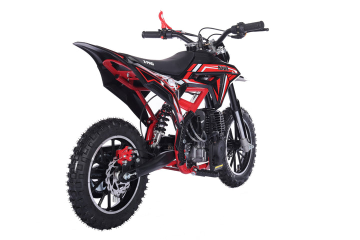 Free Shipping! X-Pro Brand New Hawk 40cc Gas Power Mini Pit Dirt Bike, 4 Stroke engine, Pull Start, 10in Wheels