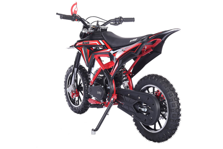 Free Shipping! X-Pro Brand New Hawk 40cc Gas Power Mini Pit Dirt Bike, 4 Stroke engine, Pull Start, 10in Wheels
