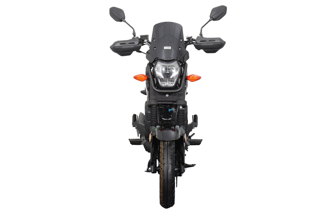 Free Shipping! X-PRO Navy 150 Motorcycle with Automatic Transmission, Electric/Kick Start! 12"/10" Aluminum Wheels!