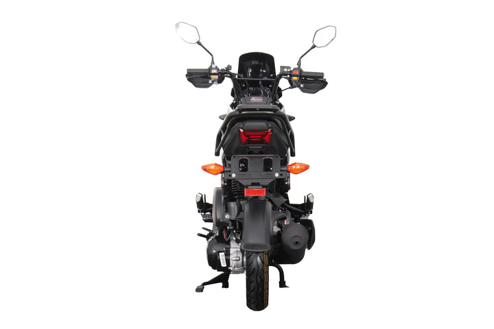 Free Shipping! X-PRO Navy 150 Motorcycle with Automatic Transmission, Electric/Kick Start! 12"/10" Aluminum Wheels!