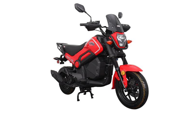 Free Shipping! X-PRO Navy 150 Motorcycle with Automatic Transmission, Electric/Kick Start! 12"/10" Aluminum Wheels!