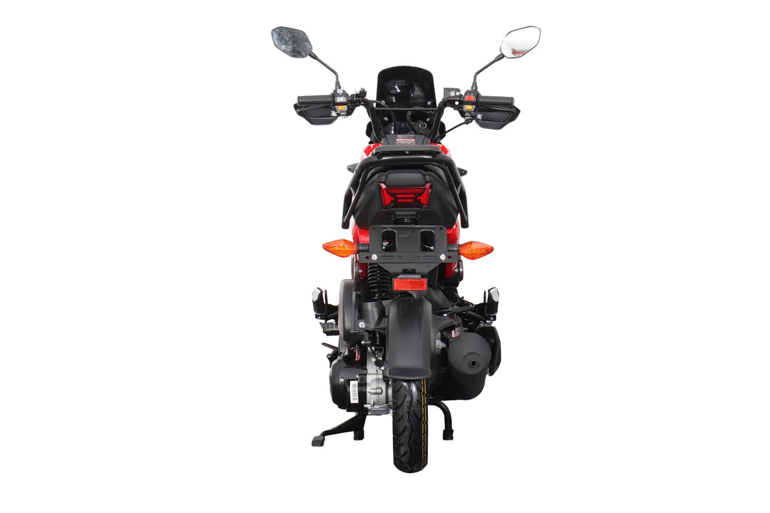Free Shipping! X-PRO Navy 150 Motorcycle with Automatic Transmission, Electric/Kick Start! 12"/10" Aluminum Wheels!