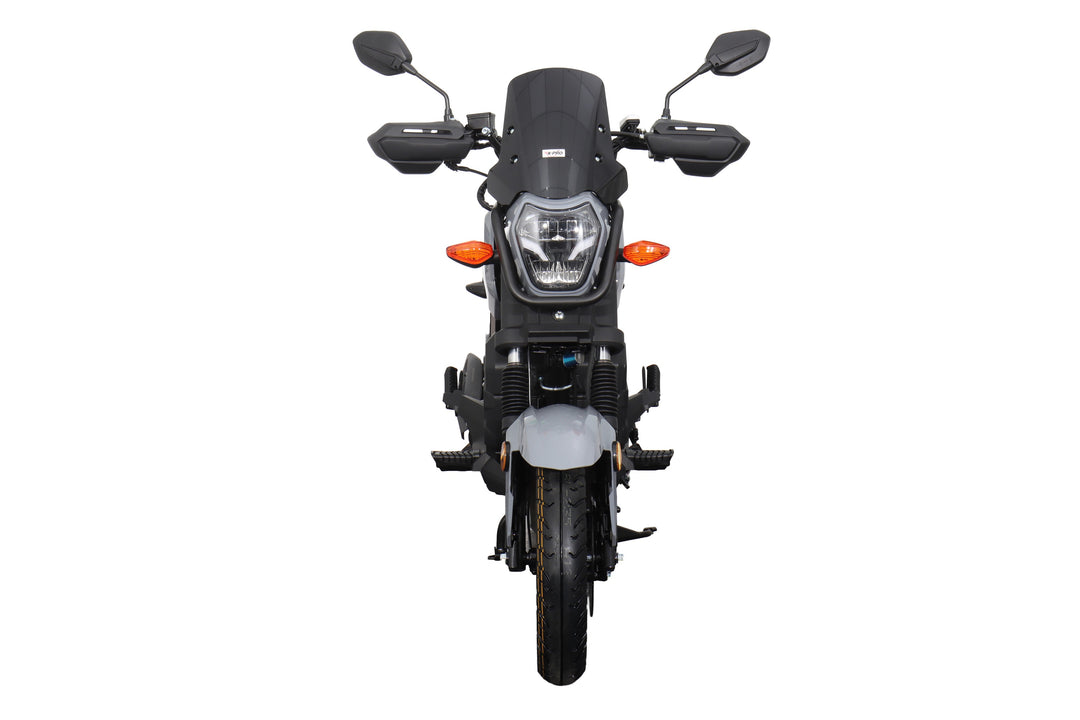 Free Shipping! X-PRO Navy 150 Motorcycle with Automatic Transmission, Electric/Kick Start! 12"/10" Aluminum Wheels!