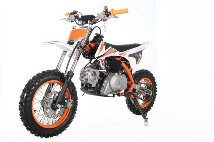 Free Shipping! X-PRO X12 110cc Dirt Bike with Automatic Transmission, Electric Start, 12in/10in Wheels!