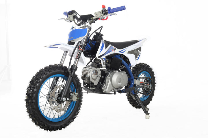 Free Shipping! X-PRO X12 110cc Dirt Bike with Automatic Transmission, Electric Start, 12in/10in Wheels!