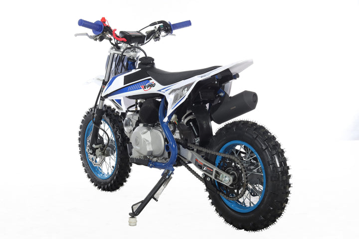 Free Shipping! X-PRO X12 110cc Dirt Bike with Automatic Transmission, Electric Start, 12in/10in Wheels!