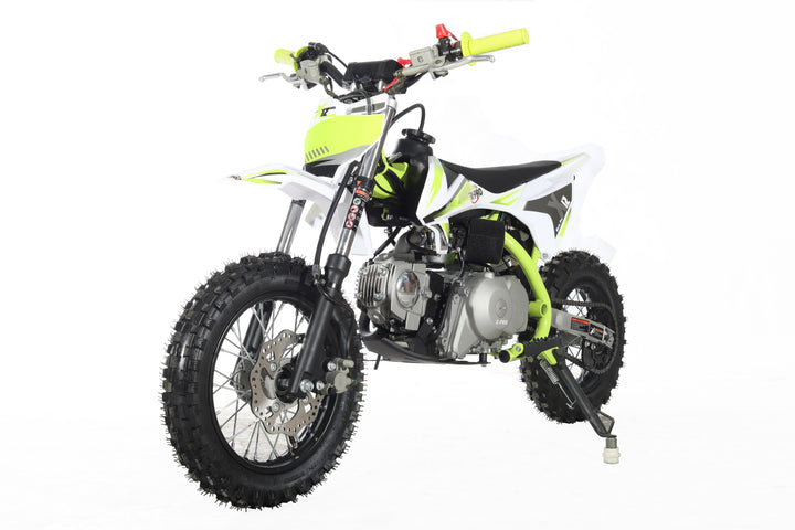 Free Shipping! X-PRO X12 110cc Dirt Bike with Automatic Transmission, Electric Start, 12in/10in Wheels!