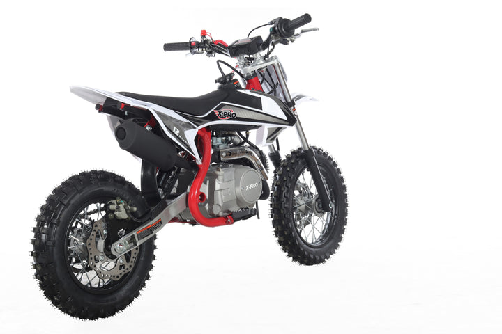 Free Shipping! X-PRO X12 110cc Dirt Bike with Automatic Transmission, Electric Start, 12in/10in Wheels!