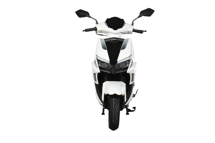 Free Shipping! X-PRO Solara 150cc Moped Scooter with 10" Wheels! Electric/Kick Start, Large LED Headlights!