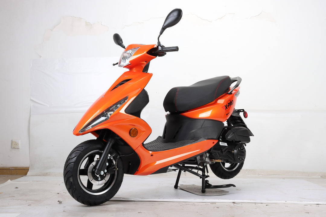 Free Shipping! X-PRO Bali 150cc Moped Scooter with 10in Wheels! Electric Start, Large Headlights!
