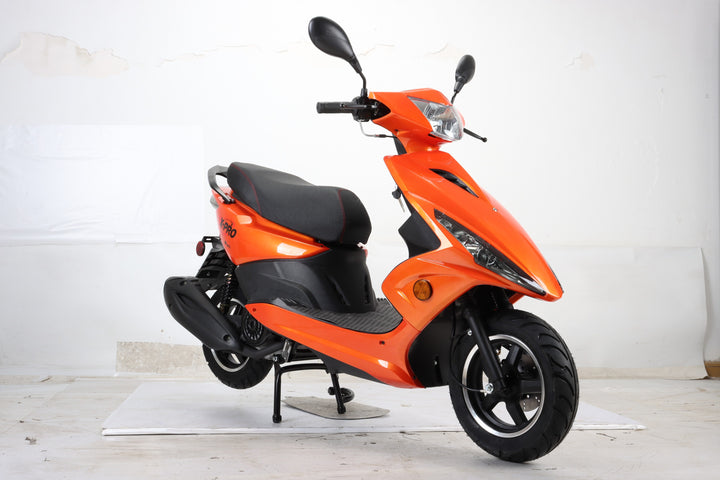 Free Shipping! X-PRO Bali 150cc Moped Scooter with 10in Wheels! Electric Start, Large Headlights!