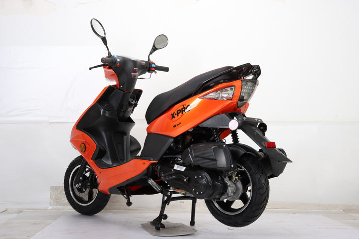 Free Shipping! X-PRO Bali 150cc Moped Scooter with 10in Wheels! Electric Start, Large Headlights!