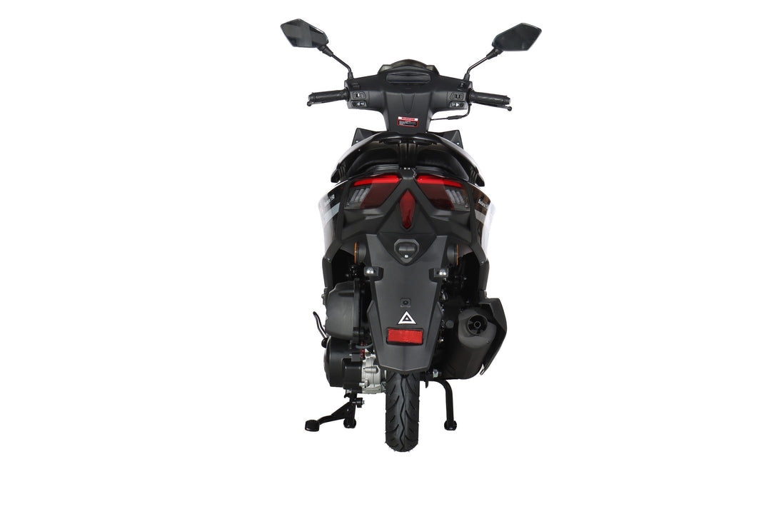 Free Shipping! X-PRO Solara 150cc Moped Scooter with 10" Wheels! Electric/Kick Start, Large LED Headlights!