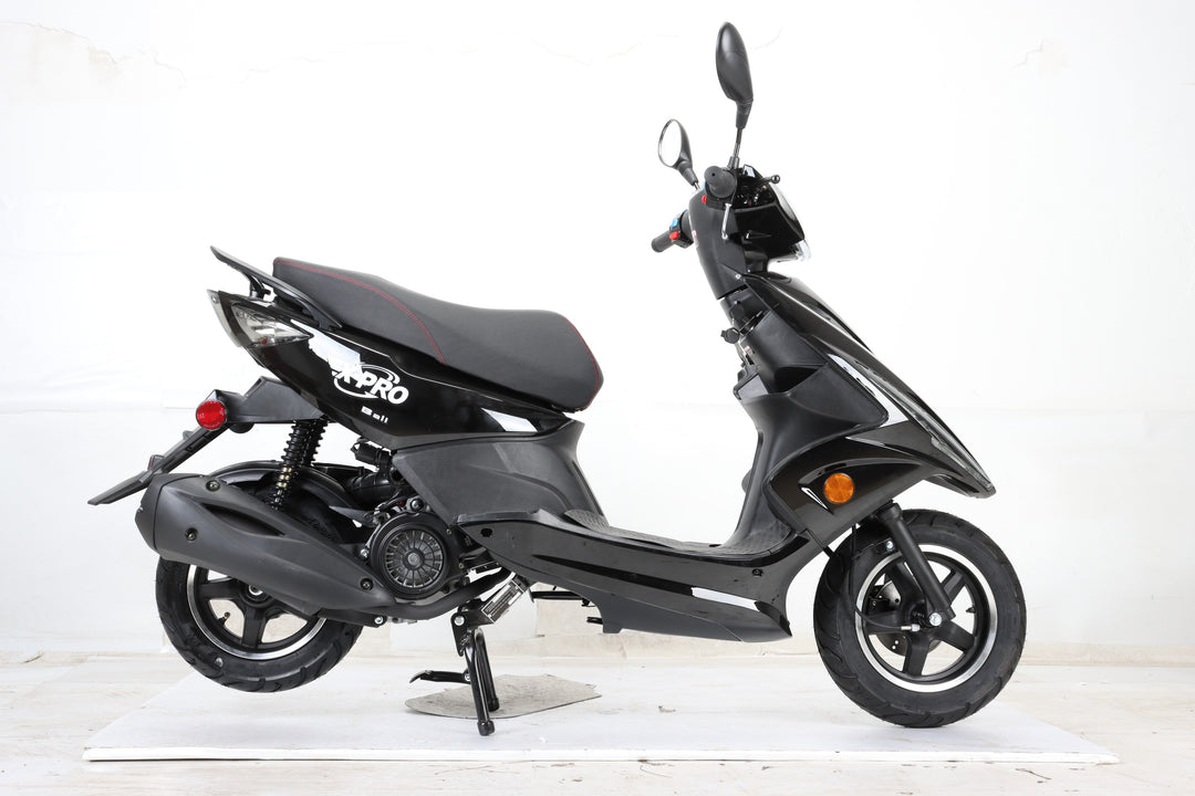 Free Shipping! X-PRO Bali 150cc Moped Scooter with 10in Wheels! Electric Start, Large Headlights!