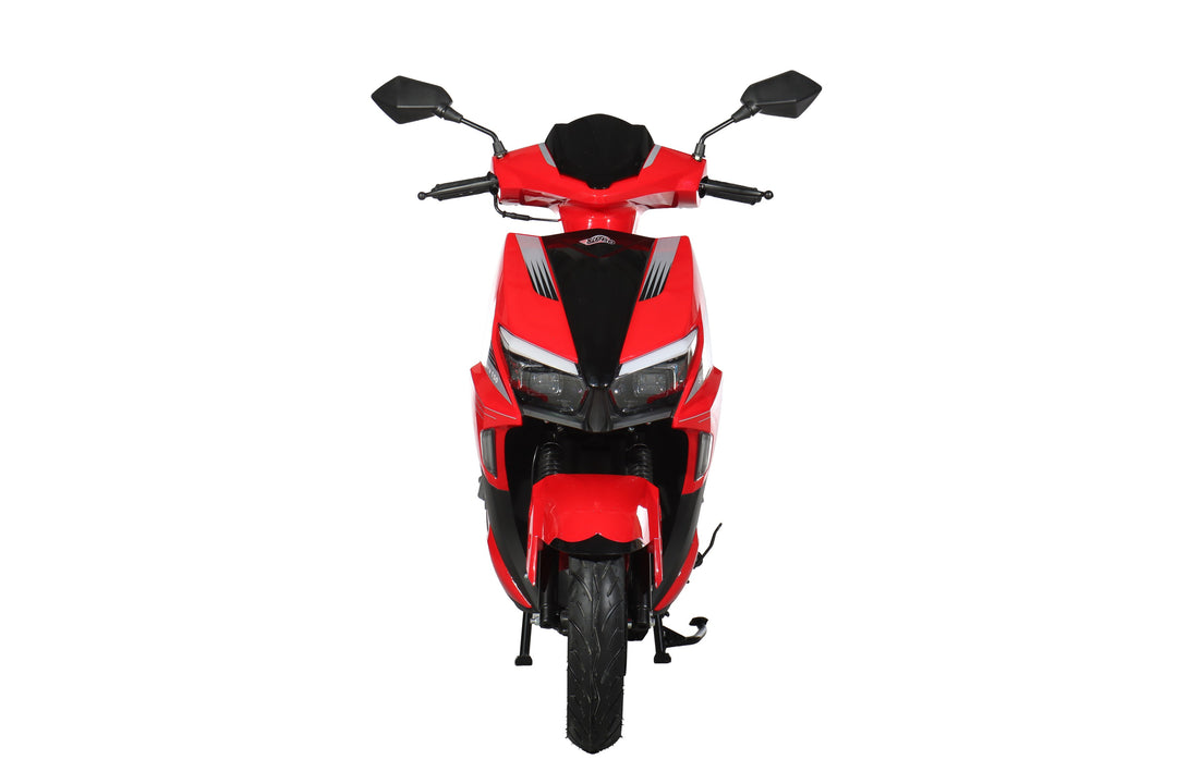 Free Shipping! X-PRO Solara 150cc Moped Scooter with 10" Wheels! Electric/Kick Start, Large LED Headlights!