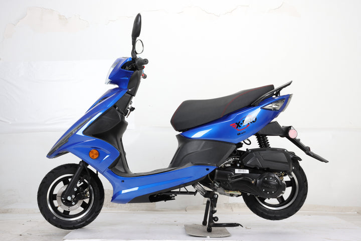 Free Shipping! X-PRO Bali 150cc Moped Scooter with 10in Wheels! Electric Start, Large Headlights!