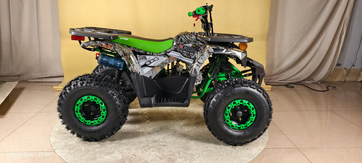 Free Shipping! X-PRO Orca 125cc ATV with Automatic Transmission w/Reverse, LED Headlights, Electric Start, Big 19"/18" Tires!