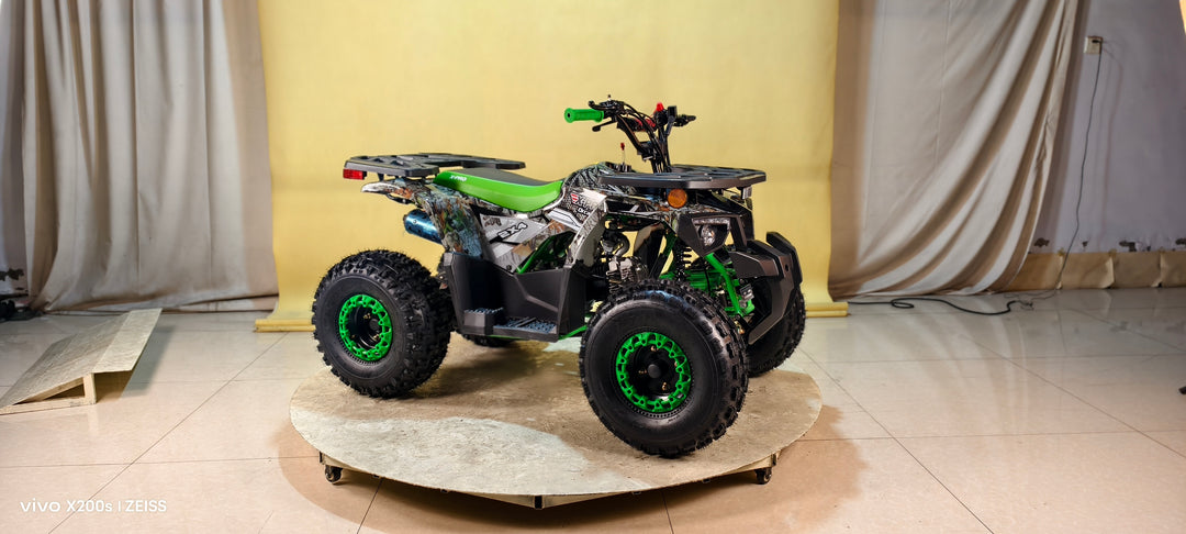 Free Shipping! X-PRO Orca 125cc ATV with Automatic Transmission w/Reverse, LED Headlights, Electric Start, Big 19"/18" Tires!